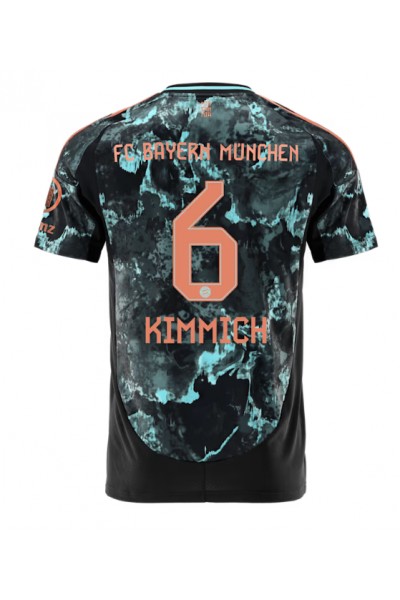Bayern Munich Joshua Kimmich #6 Fotballdrakt Borte Klær 2024-25 Korte ermer Bayern Munich Joshua Kimmich #6 Fotballdrakt Borte Klær 2024-25 Korte ermer